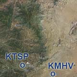 Mojave (KMHV), Tehachapi (KTSP)